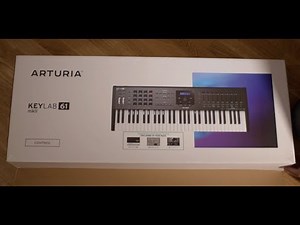 ARTURIA KEYLAB 61 MKII Unboxing/first look