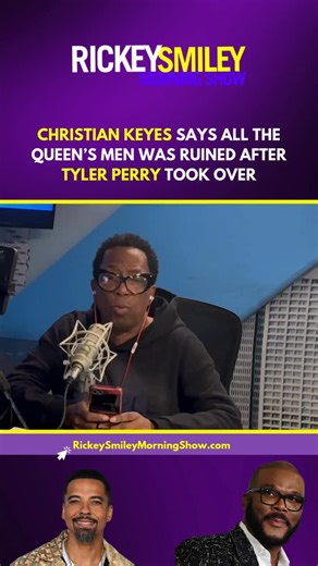 Rickey Smiley Morning Show on Instagram: "#ChristianKeyes says All the Queen’s Men strayed from its original vision after moving under #TylerPerry Studios, citing extreme and “weird” storylines he didn’t support. He confirmed season five will be the show’s last on BET+, and plans to move the franchise elsewhere to regain creative control and protect the quality of the story. Read More 👇⁣⁣ RickeySmileyMorningShow.com ⁣⁣ ⁣⁣ #RSMS #RickeySmileyMorningShow"