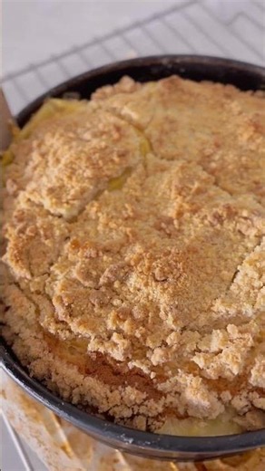 Super Easy Vanilla Pudding Crumb Cake | Moist & Soft German Cake Recipe