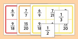 Equivalent Fractions Bingo