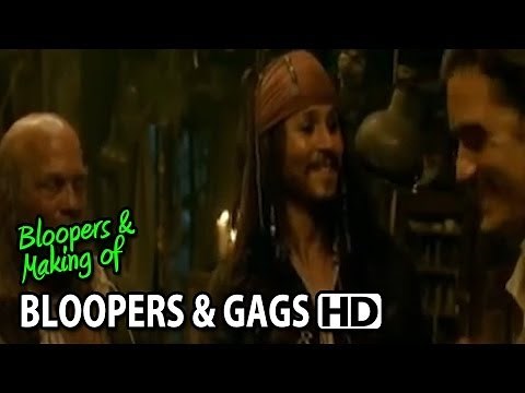 Pirates of the Caribbean: Dead Man's Chest (2006) Bloopers Outtakes Gag Reel