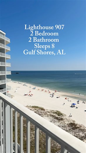 Wake up to sweeping Gulf views and the sound of waves from Lighthouse 907, your private escape in the heart of Gulf Shores. Whether you’re chasing cozy winter sunsets or springtime beach days, this beachfront condo offers the perfect blend of comfort and coastal class! 🌴 📅 Book your Gulf Shores getaway now, prime winter and spring dates are filling fast -> https://bit.ly/47qZtil | Itripvacations Alabama Beaches