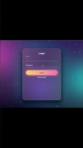 Login Page 📄 Animation Project 🎉 Using HTML CSS JavaScript Language Code ✨#htmlcssjavascript 🤓