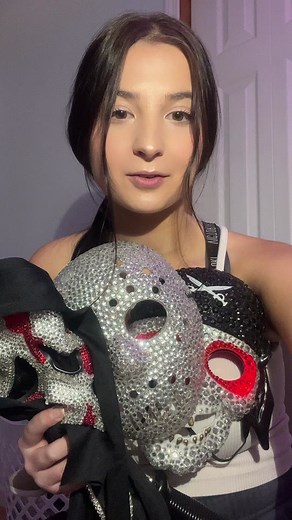 What mask should i bedazzle this year?? #halloween #mask #bedazzle | mask
