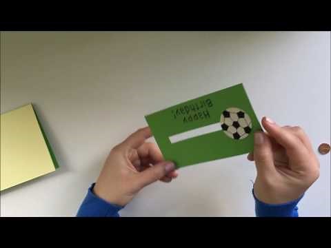 DIY Fussball Karte
