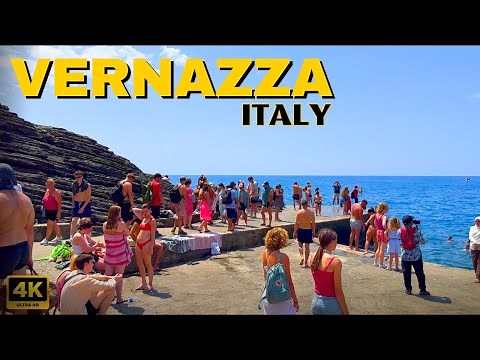 Walking Tour in Vernazza [ 4K ] Cinque Terre, Italy 🇮🇹