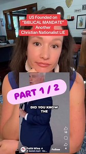 81K views · 17K reactions | PART 1: US Founded on “BIBLICAL MANDATE”...