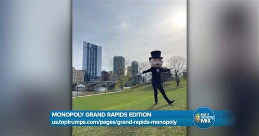 "Monopoly: Grand Rapids Edition" board game to be released in Fall 2025