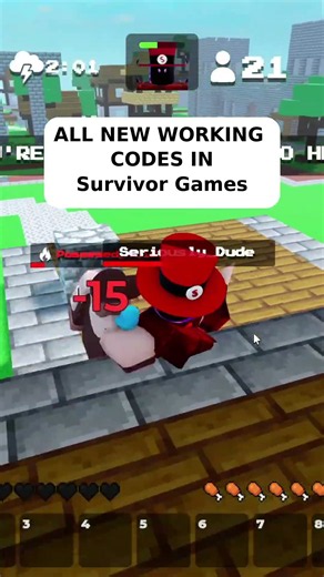 All Survivor Games Codes Roblox [New Update Codes]