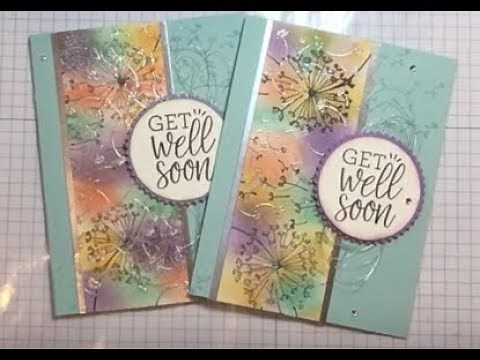 Dandelion Whishes Get Well Card
