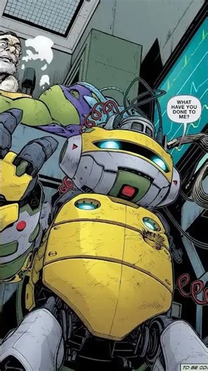 Donatello Becomes A ROBOT!