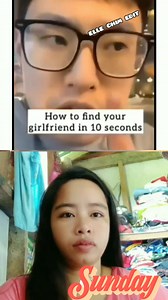 How to find your girlfriend in 10 seconds. Basic lang 😆😆 #loyalty #couple #love #reels #best #Respect #goodvibes #viral #funny | Elle Chim