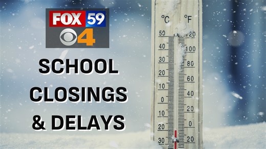 School delays, closings across central Indiana