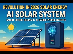 Revolution in 2026 Solar Energy | AI Solar System | Smart Future Begins with AI Hybrid Inverter