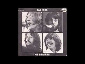 The Beatles - Let It Be (Single Version) - Vinyl recording HD