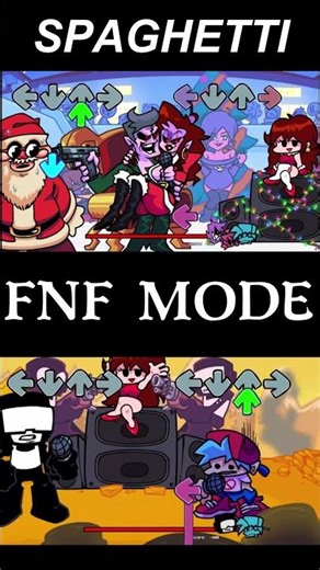 [FNF] MODE VS SPAGHTTI #fnf