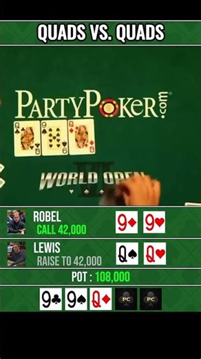 The Rarest Hands in poker! #poker #pokerstrategy #pokerstars #shorts