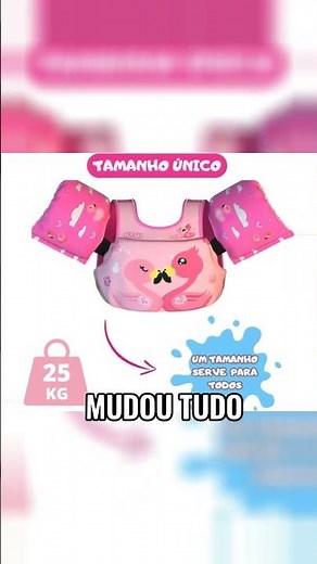 Nash Boia Infantil com Colete Salva Vidas
