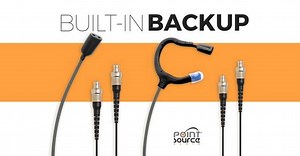 Dual Omni Lavalier Microphone | Point Source Audio