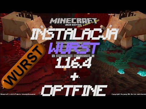 JAK POBRAĆ HUZUNI/WURST 1.16.4 + OPTIFINE|| SZYBKO I ŁATWO!