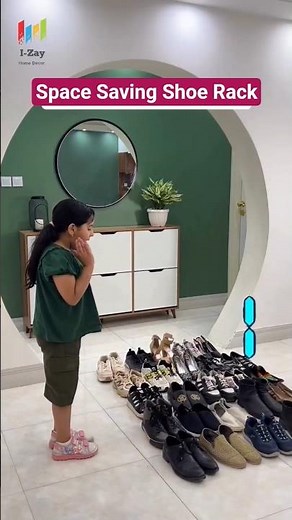 Space-Saving Shoe Rack 🥿👟 | Best Shoe Storage for an Organized Home #shoerack