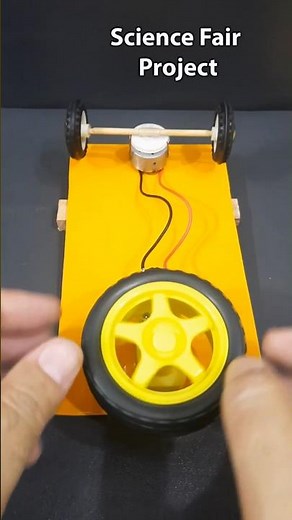Car Steering Science Working Model | Science Fair Project #shorts