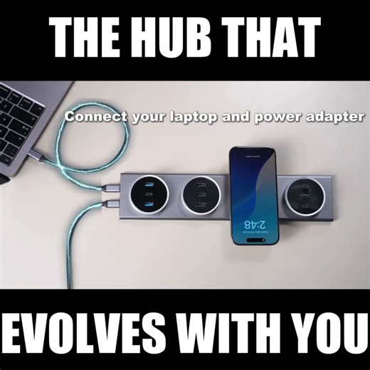 The Modular Hub That Clicks Into Place