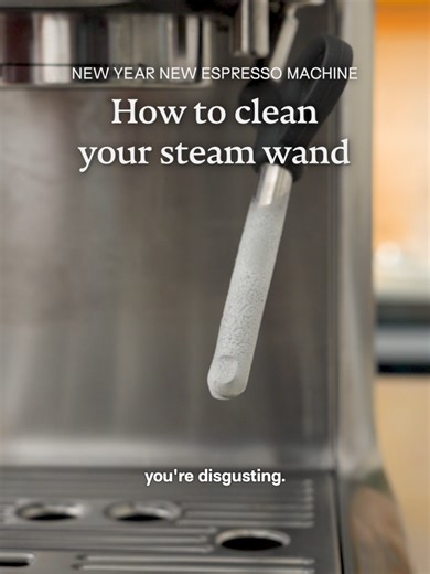 How to Clean Your Espresso Machine's Steam Wand