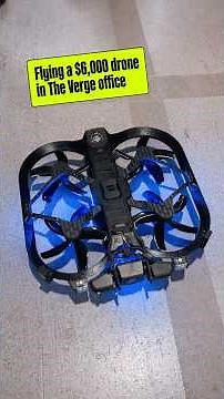Flying a $6,000 drone in the office