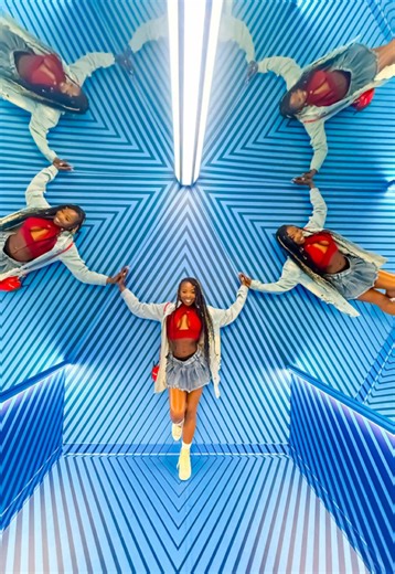 This One Time At Band Camp… Er I Mean The Museum Of Illusions 🤓 #foryoupage #dallas #viral