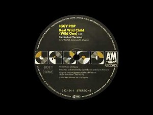 Iggy Pop - Real Wild Child (Wild One) (Extended Version) 1986