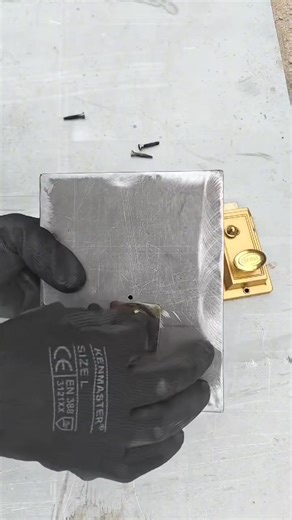 1K views | how to install a rim lock #education #welding #welder | ARN Welder Art | Facebook