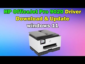 How to install Driver HP OfficeJet Pro 9020 Printer windows 10 or 11