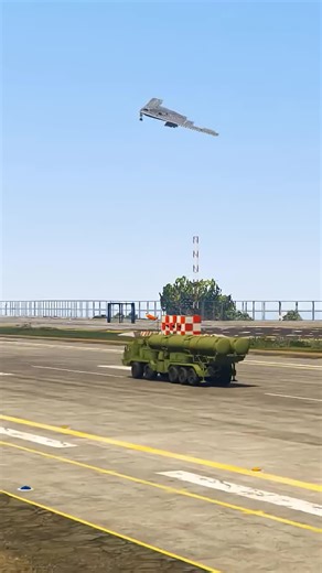 #S500 Shoot Down B2 Spirit Bomber Jet