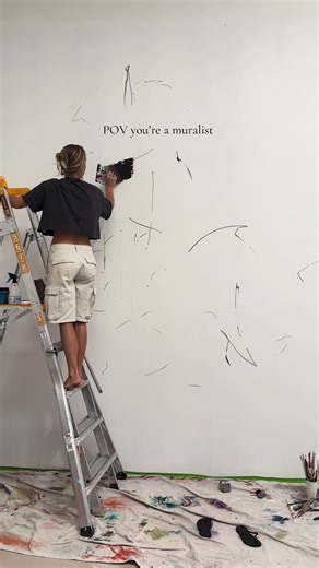 Behind the Scenes of a Mural Artist's Life