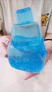 NeeDoh Ice Battle! 🧊 Baby vs Cube vs Berg... Then I SMUSHED Them Together! 🤯 #shorts