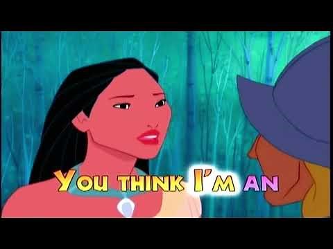 Pocahontas - Colors Of The Wind - Sing Along Song with Lyrics - Disney