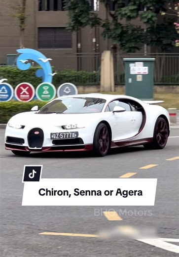 Battle of Speed Legends: Chiron, Senna, and Agera