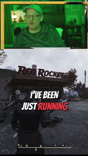 Building Muscles in Fallout 76! #shorts