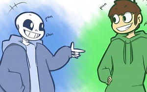 【Undertale AU短片】Eddsworld（屠杀）