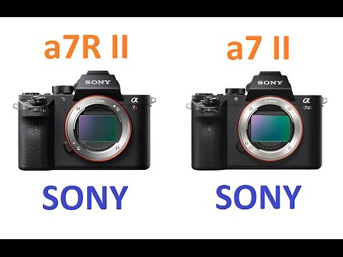 Sony a7R II vs Sony a7 II