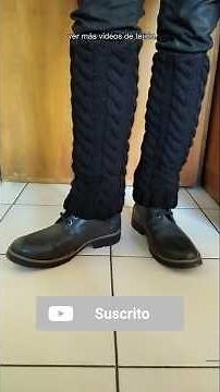 Aprendé a tejer polainas en punto torzadas | Dos agujas y crochet