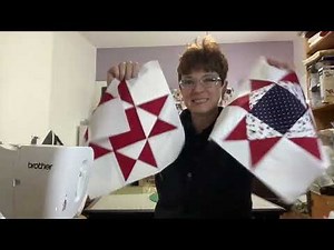 Ohio Star Quilt Block, 3 colors