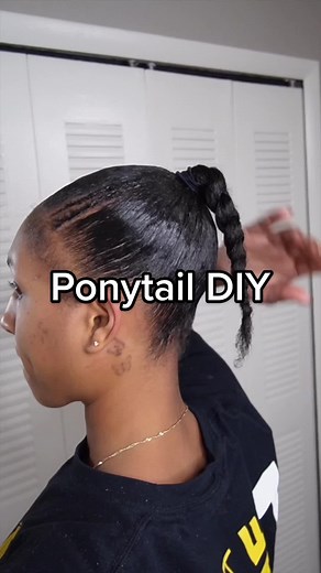 DIY Long Ponytail Braid Tutorial with Freetress Equal Organique Ponytail