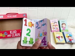 My First Library Read And Learn includes 8 Board Books