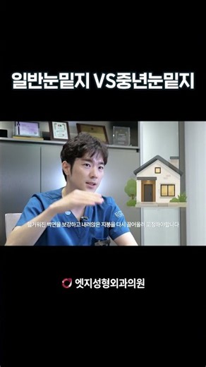 중년 눈밑지방재배치, 20대와 수술 방법이 다른 이유 #대구성형외과 #엣지성형외과 #대구눈밑지