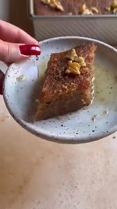 115K views · 602 reactions | Basbousa, a very Middle Eastern cake...