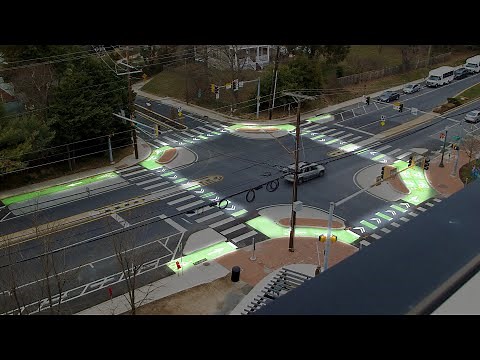 Making a Community Safer for Pedestrians | A Protected Intersection
