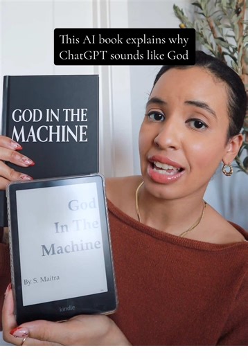 Ever notice how ChatGPT never hesitates? This book explains why AI speaks b with authority and why we're starting to trust it like a god. God In The Machine is out Jan 30. Pre-order now, just $2.99 on Kindle. #FutureOfAI #AIethics #godinthemachine #smaitrabooks #MustRead