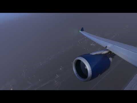 Full Thrust Airbus A330 GE Engine Delta Airlines For Take Off